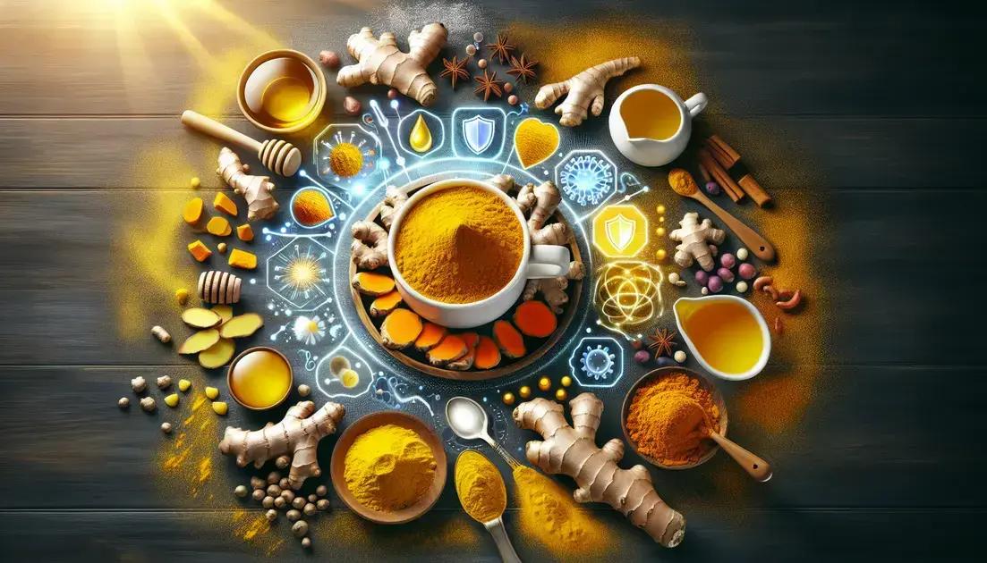 Cúrcuma e Imunidade: O Segredo Anti-Inflamatório do BIOQ VITAL