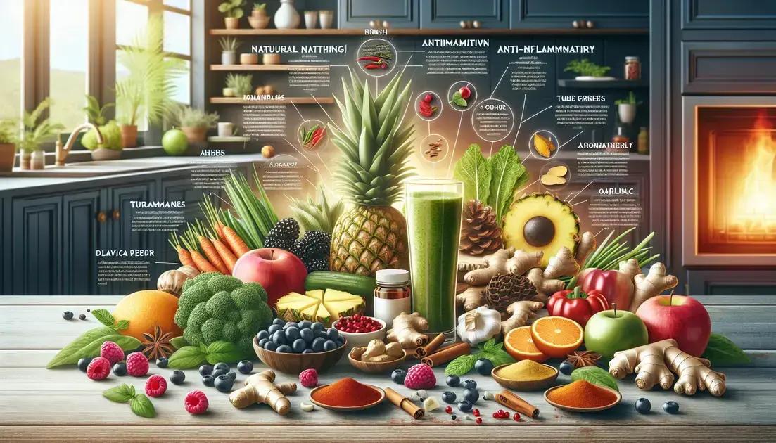 Os Melhores Anti-Inflamatórios Naturais do Mercado