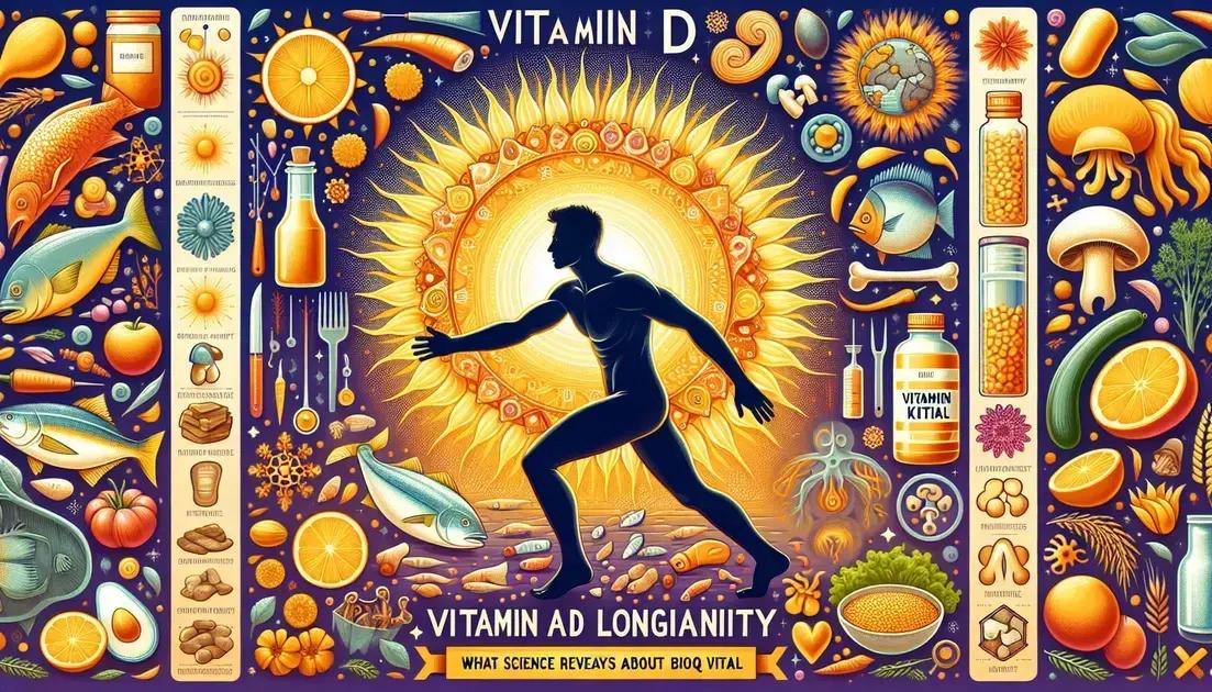 Vitamina D e Longevidade: O Que a Ciência Revela Sobre BIOQ VITAL
